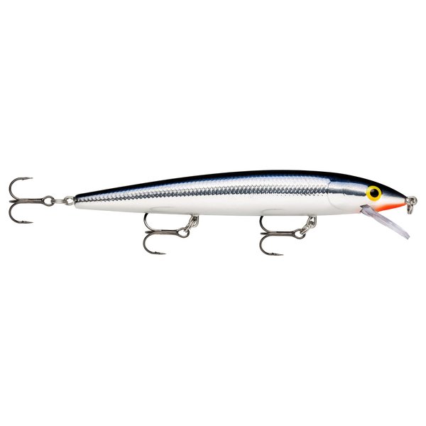 Rapala Husky Jerk 10 Fishing lure (Silver, Size- 4), 6