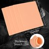 Practice Skins with Transfer Paper - 30Pcs Tattoo Fake Skin and Stencil Paper Kit Includes 25Pcs Tattoo Paper and 5Pcs 3mm Double Sided Tattoo Skin Practice