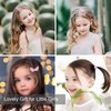 Starneey 18 Pcs Baby Elastic Hair Ties and Girls Hair ClipsHair Accessories Set Gift Set Hair Bow Cute Party Bowknot Hairpin