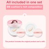MIBA Ion Calcium Mineral BB Cushion 12g + Refill 12g / 0.85 oz. Put BB cream in an airless cushion. Moisturizing that doesn't dry out until the end. BB cream is contained in the container