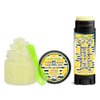 Natural Lemon Soothing & Luscious Lips by OverSoyed Exfoliator & Chapped Lip Repair Lip Care Combo | Artisan Handcrafted to Order Sparkling Citrus Flavored Exfoliating Sugar Lip Scrub & Lip Moisturizer Balm Gift Set