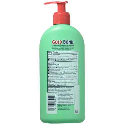 Gold Bond Extra Strength 14oz Medicated Body Lotion for Dry & Itchy Skin (Pack of 2)