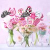 Cowgirl Table Centerpiece Sticks Toppers - NOVBAUB 36PCS Disco Cowgirl Bachelorette Party Decorations Cowgirl Party Decorations Centerpieces for Tables Lets Go Girls Table
