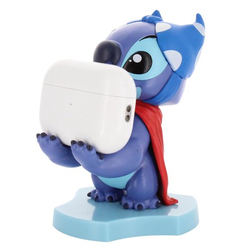 Exquisite Gaming: Holdems: Lilo & Stich - Underpants Hero Stitch - Earbud & Phone Holder, Cable Guys, Mini Collectibles with a Twist, Licensed Figure
