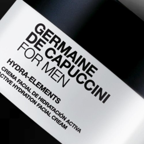 Germaine de Capuccini | FOR MEN - Hydra Elements Moisturizer - Moisturizer face cream for men - Formulated for men’ skin, often aggravated by shaving - Active Hydration Facial Cream - 1.7 oz