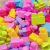 STJOYOPY 86PCS Big Building Blocks Educational Toys Gift for Girls, Toddlers, Pink Blocks