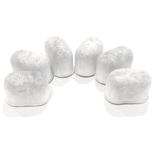Refined Activated Charcoal Water Filter Pods Replacement For Keurig Coffee Maker Keurig 2.0 or Older, 6 Packs