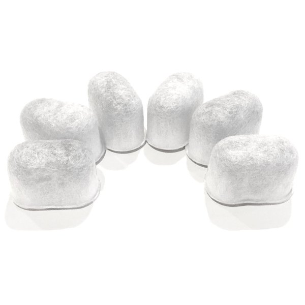 Refined Activated Charcoal Water Filter Pods Replacement For Keurig Coffee Maker Keurig 2.0 or Older, 6 Packs