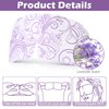 Silicherry 50 Packs Steam Eye Mask for Dry Eyes Spa Warm Sleep Eye Mask Self Heating Disposable Eye Masks for Home Office Travel Eyestrain Relieve (Lavender Scent)