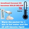CocoPull - Organic Oil Pulling 14 Packets/Sachets with Coconut Oil and Peppermint Oil for Healthy Teeth, Gums, Bad Breath Remedy. Natural Teeth Whitening.