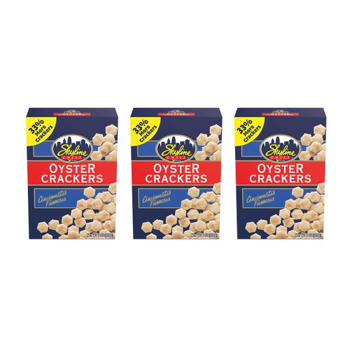 Skyline Chili, Cincinnati's Famous Oyster Crackers, 6 Ounce (Pack of 3)