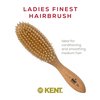 Kent Oval White Bristle Brush - LS7 (PACK OF 1)