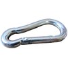 1/4" Carabiner Snap Clips Zinc Plated Snap Hook Lock Clip Lot Bulk Wholesale (100)