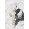 Snow Quartz Stone French Barrette Hair Clip 4" or 100 mm Length