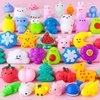 Malendo 36PCS Halloween Mochi Squishy Toys for Kids Girls Boys Halloween Party Favors Mochi Squishies Halloween Décor Class Rewards Halloween Treat Bags Gifts Trick or Treat Goodie Bag Fillers