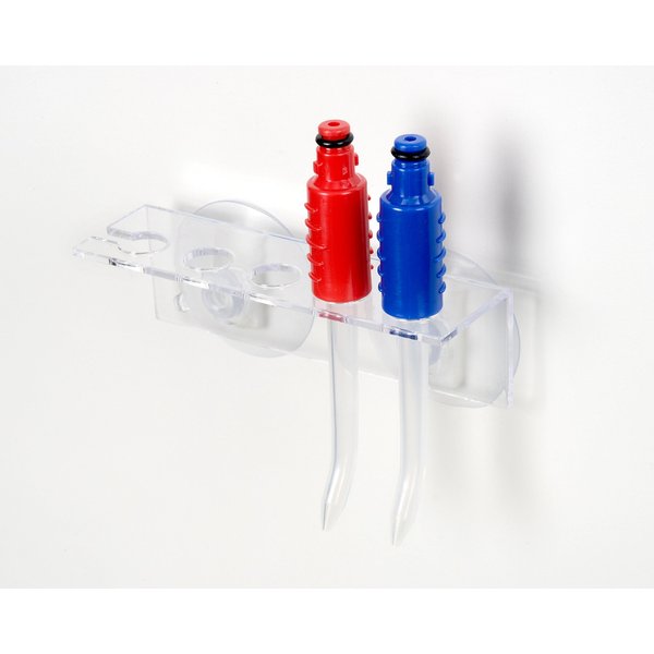 Oral Breeze Replacement Tips for Dental Irrigator | Irrigator Refill Heads | Compatible with All Oral Breeze Products | Red & Blue