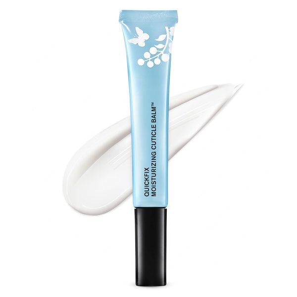butter LONDON QuickFix Moisturizing Cuticle Balm - Cuticle Cream with Massage Tip Applicator Conditions & Hydrates Dry Cuticles & Skin - Gluten Free Cuticle Care Products Enriched with Vitamin E
