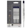 PARKER QUINKflow Ballpoint Pen Ink Refills, Medium Tip, Black, 3 Count