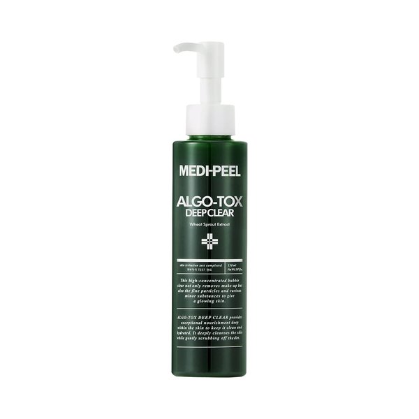 [MEDI-PEEL] Deep Clear Facial Cleanser 5.07 fl oz / 150ml | 5 Peptide Balance Facial Cleanser, Vegetable Extracts, High Concentrated | Korean Skincare, For Sensitive Skin