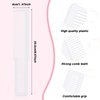 Potchen 3 Pieces Clipper Cutting Comb, Styling Comb, Barber Blending Styling Hair Comb, Heat Resistant Hair Cutting Combs for Barbershops, Households, Men and Women (White)