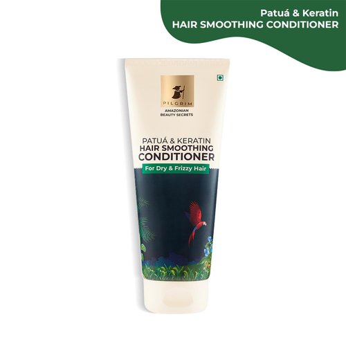 Pilgrim Patuá & Keratin Hair Smooth Conditioner for Dry & frizzy hair with Sacha Inchi | Hair conditioner for smooth & silky hair | Silicone free | Women & Men | 200 ml