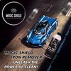 Magic Shield Iron Remover | All-in-One Formula for Cleaning Iron, Fallout, and Wheels | Use Before Clay, Wax or Car Wash | Remove Iron Particles in Car Paint, Motorcycle, RV & Boat (16oz)