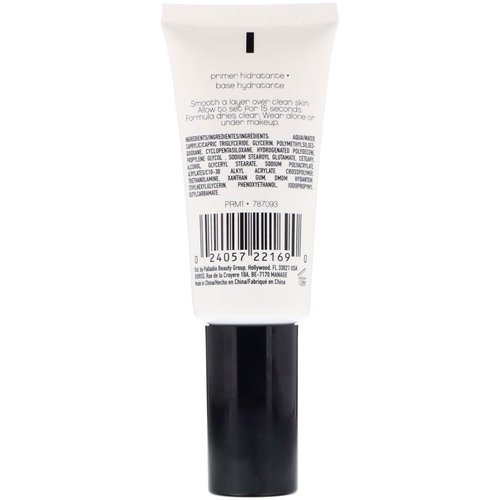 Palladio Ultra Hydration Primer, Fills in Fine Lines and Pores, Formulated with Coconut Oil, Non Greasy Finish, Fast Absorbing