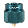 Lixada Camping Stove Adapter 1L Outdoor Propane Small Tank Input EN417 Lindal Valve Output