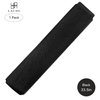 LACDL Extra Long Seatbelt Cover Super Soft Furry for Adults Kids Women & Men, Thick Plush Full Car Seat Belt Strap Cushion, Fluffy Shoulder Pad Protector, Auto Interior Accessories, 1pc, Black, 33.5in