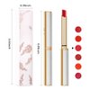 BINGBRUSH Moisturizing and Silky Velvet Lipstick Pack Set, Matte Longwear Waterproof Smooth Color Lip Crayon - Nourishing Lipstick Lipgloss Lip Stain (03#True red)