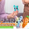 4PCS Easter Pop Stress Balls Fidget Toys, 3D Bunny + Carrot Push Bubble Sensory Balls Fidget Toy, Soft Silicone Squeeze Toys for Kids Adults Stress Relief Party Favors