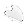 BTYMS Gua Sha Facial Tools, Heart Shaped Guasha Tool Stainless Steel Face Sculpting Tool