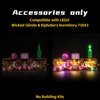 BrickBling LED Lighting Kit Compatible with Lego Wicked Glinda & Elphaba's Dormitory, Creative Light Compatible with Lego 75683-No Building Kit