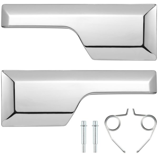 Lcyolada Pair of Interior Door Handles for Ford Expedition Lincoln Navigator 2007-2017,Front or Rear,Left Driver & Right Passenger Side,Chrome