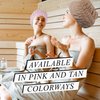 Expressions Extra Wide Spa Headwrap in Pink -1pc Extra Comfort Spa Hair Band, Super Soft Microfiber Material Extra Wide Headband/Stylish Spa Headband, Salon-Quality Hair Wrap