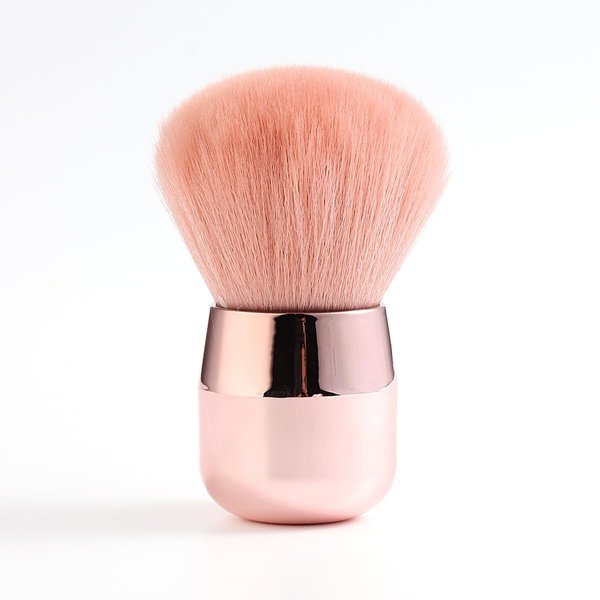 Nail Duster Brush, Rose Gold Dust Brush for Acrylic Nails, Soft Hair Nail Clean Up Brush, Glitter Powder Remover Collector Tool, Brush for Makeup, Manicure Accessories