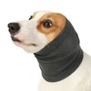 Vokiuler Quiet Ears for Dogs, Cat Dog Hoodies Hat for Noise Block Ear Protection and Recovery, Dogs No Flap Ear Wraps for Anxiety Relief, Calming, Grooming, Neck Ear Warmer (M, Gray)