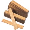 Vaguelly 40pcs Miniature Dollhouse Flooring, Mini Wooden Floor Boards 1:12 Scale Rectangular Tiles Geometric Bamboo Doll House Furniture Model for Dollhouse Supplies