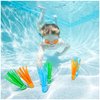SwimWays SquiDivers Kids Pool Diving Toys, 3 Pack, Bath Toys & Pool Party Supplies for Kids Ages 5 and Up