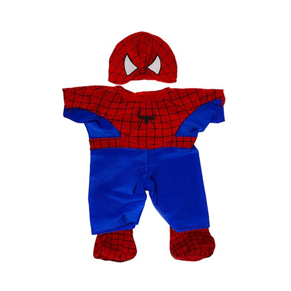 Spidey Teddy Outfit Fits Most 8"-10" Stuffed Animals