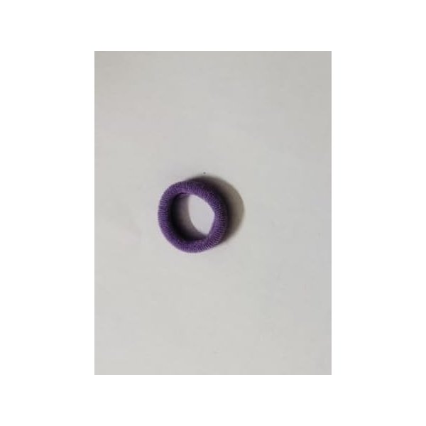 Generic Hair Ties, 1 Count, Purple Rubber, Single Piece