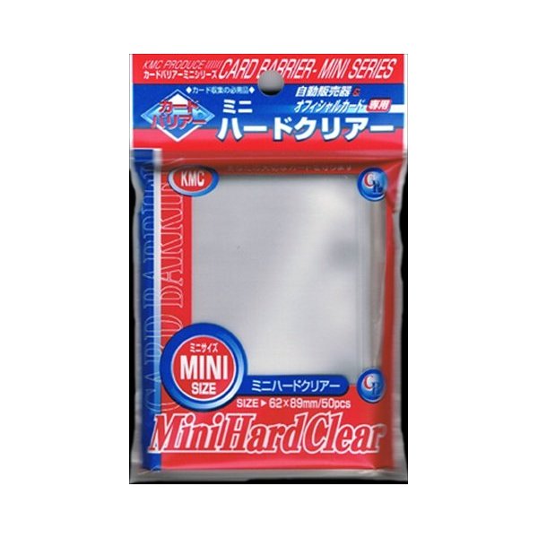 KMC Sleeves MS1331 Deck Protectors Mini Clear44; Pack - 50