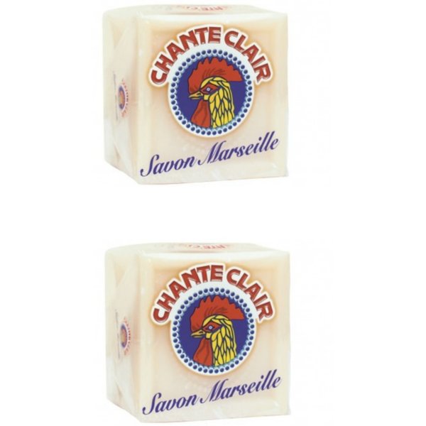 Chanteclair: Marseille Laundry Hand Wash Bar Soap 250 g/8.45 fl.oz, Pack of 2