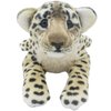TAGLN The Jungle Animals Stuffed Plush Toys Tiger Leopard Panther Lioness Pillows (Brown Leopard, 19 Inch)