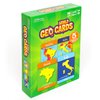 Geotoys GeoCards, World Flash Cards Geography Game, Kid Card Games for Home, School, Countries and Capitals Flash Cards, Kids Game Ages 4 and Up