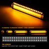 RUXIFEY Sequential LED Side Mirror Turn Signal Light Smoked Right Left Lamps Compatible with Ford F150 Expedition, Lincoln Mark LT, Amber