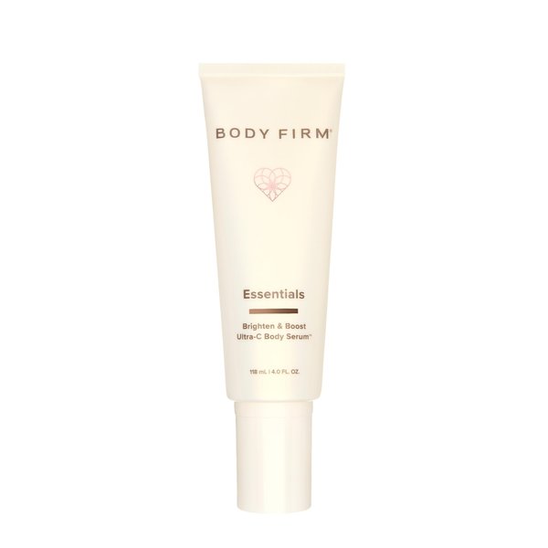 Crepe Erase Brighten & Boost Ultra-C Body Serum, Anti-Aging Skin Care, Firming Body Moisturizer w/Vitamin C, Moisturizing Shea Butter & Cocoa Butter to Support Wrinkle, Crepe Skin & Collagen, 4 fl oz