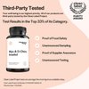 Myo-Inositol & D-Chiro Inositol Capsules, 90-Day Supply, 40:1 Ratio for Hormonal Balance & Ovarian Health