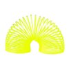 The Dreidel Company Smile Face Coil Spring, Bright Neon Yellow Happy Faces Magic Springy Toy for Kids, Party Favor, Birthday Parties, Carnival Prizes, Goody Bag Filler, 1.4" (35MM) (12-Pack)