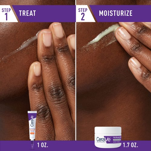 CeraVe Vitamin C Serum and Night Cream Skin Care Set | Brightening Serum with 10% Pure Vitamin C and Night Moisturizer with Peptides| Hyaluronic Acid and Ceramides | 1oz Serum + 1.7oz Moisturizer